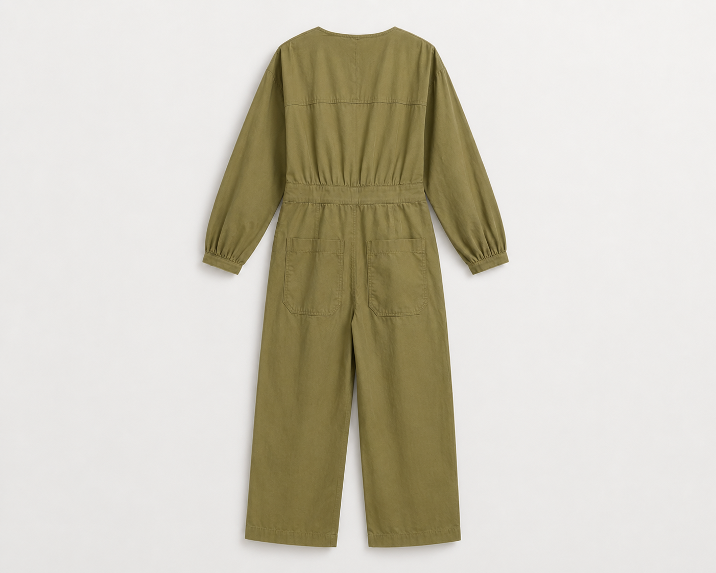 Wrap Cotton Jumpsuit
