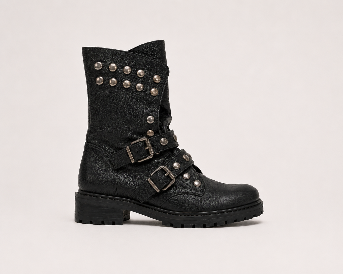 Kaile Studded Moto Boots