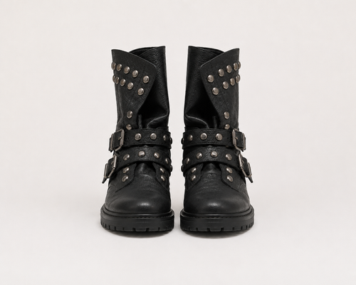 Kaile Studded Moto Boots